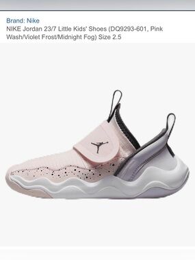 Jordan 23/7
Pink Wash Violet Frost Midnight Fog